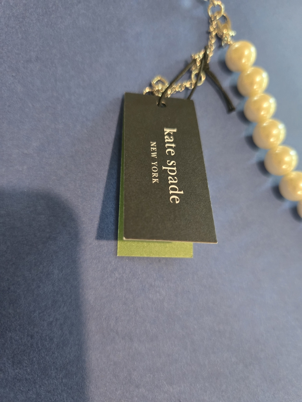 NWT kate spade Pearl and Clear Bead Mixed Strand Necklace - White/Clear - Picture 3 of 7